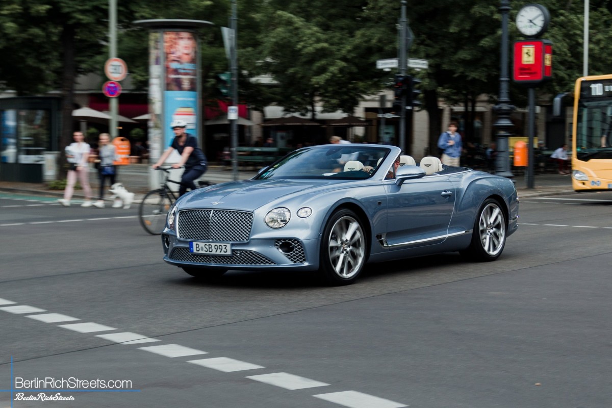 Bentley Continental GTC (2019) First Edition spotted in Berlin — BerlinRichStreets